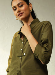 Forest Green Tunic Set