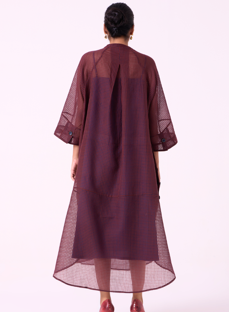 Fosco Checkered Tunic
