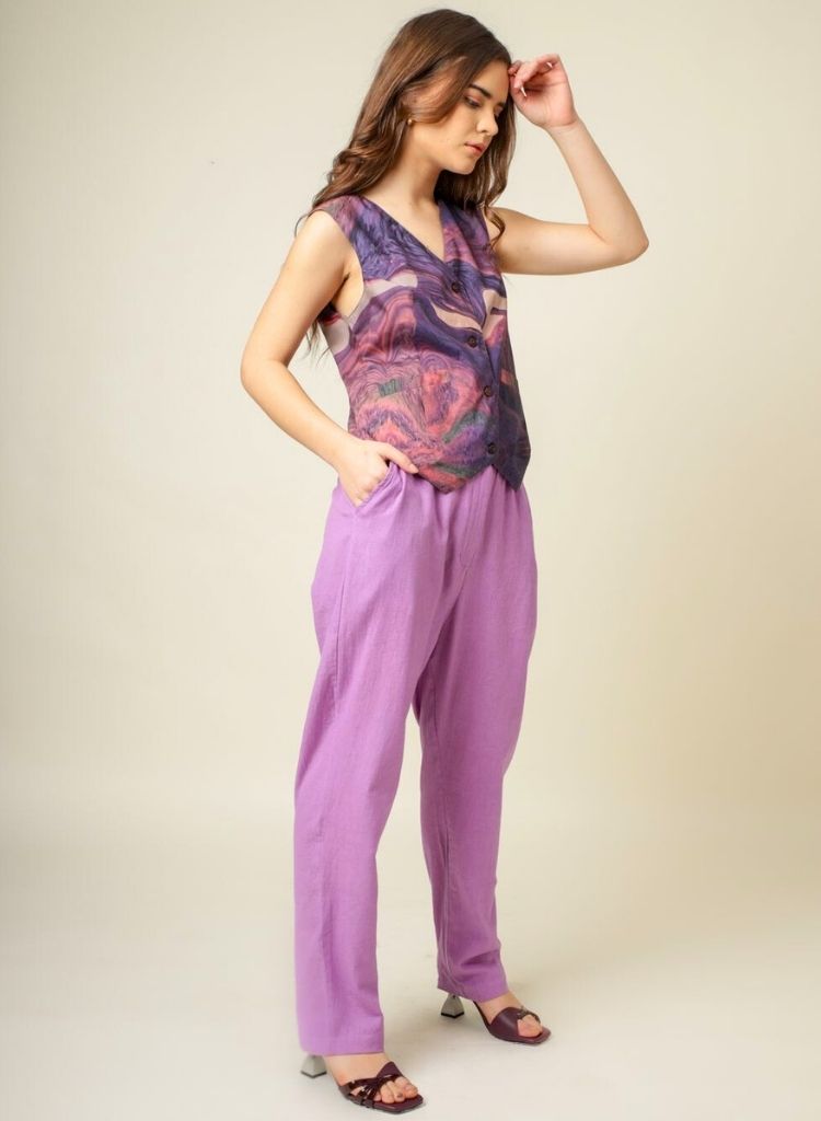 Francis Printed Coat