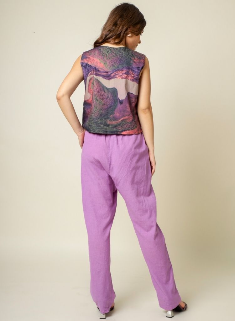 Francis Printed Coat