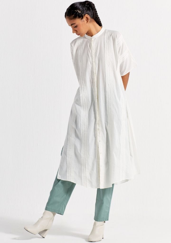 Frayed Edges Tunic Set