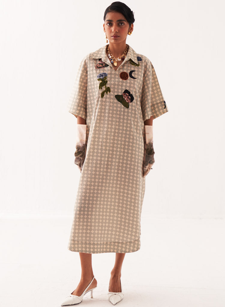 Frida Embroideried MH Dress