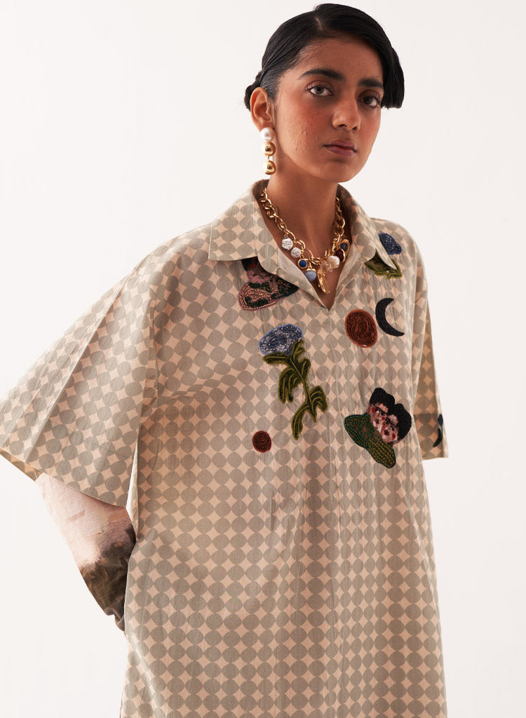 Frida Embroideried MH Dress