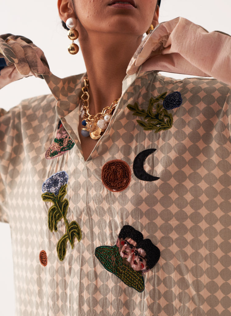 Frida Embroideried MH Dress