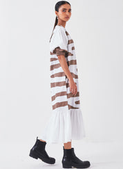 Frill Appliqué Dress