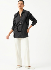 Frill Detail Long Shirt