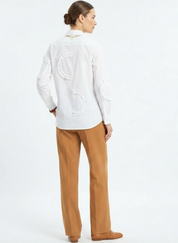 Frill Detail Long Shirt