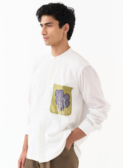 Fringe Appliqué Shirt