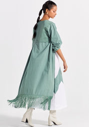 Fringe Back Yoke Jacket