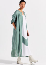 Fringe Back Yoke Jacket