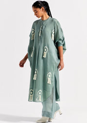 Fringe Bat Sleeve Shirt