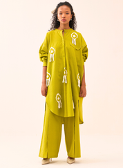 Fringe Bat Sleeve Shirt