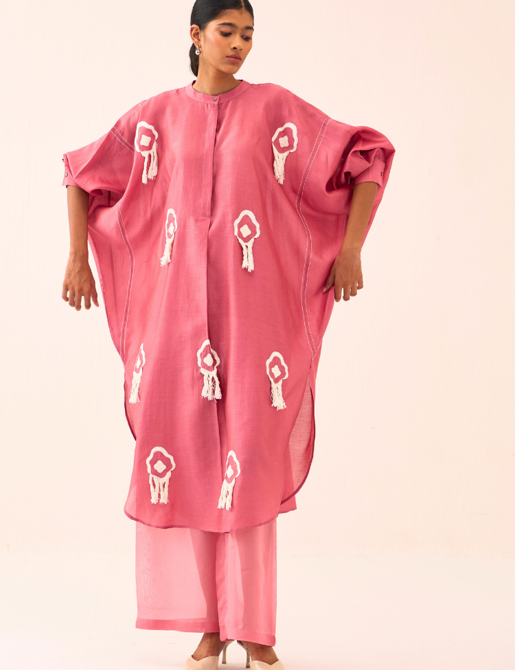 Fringe Bat Sleeve Shirt