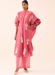 Fringe Bat Sleeve Shirt