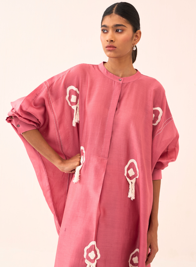 Fringe Bat Sleeve Shirt