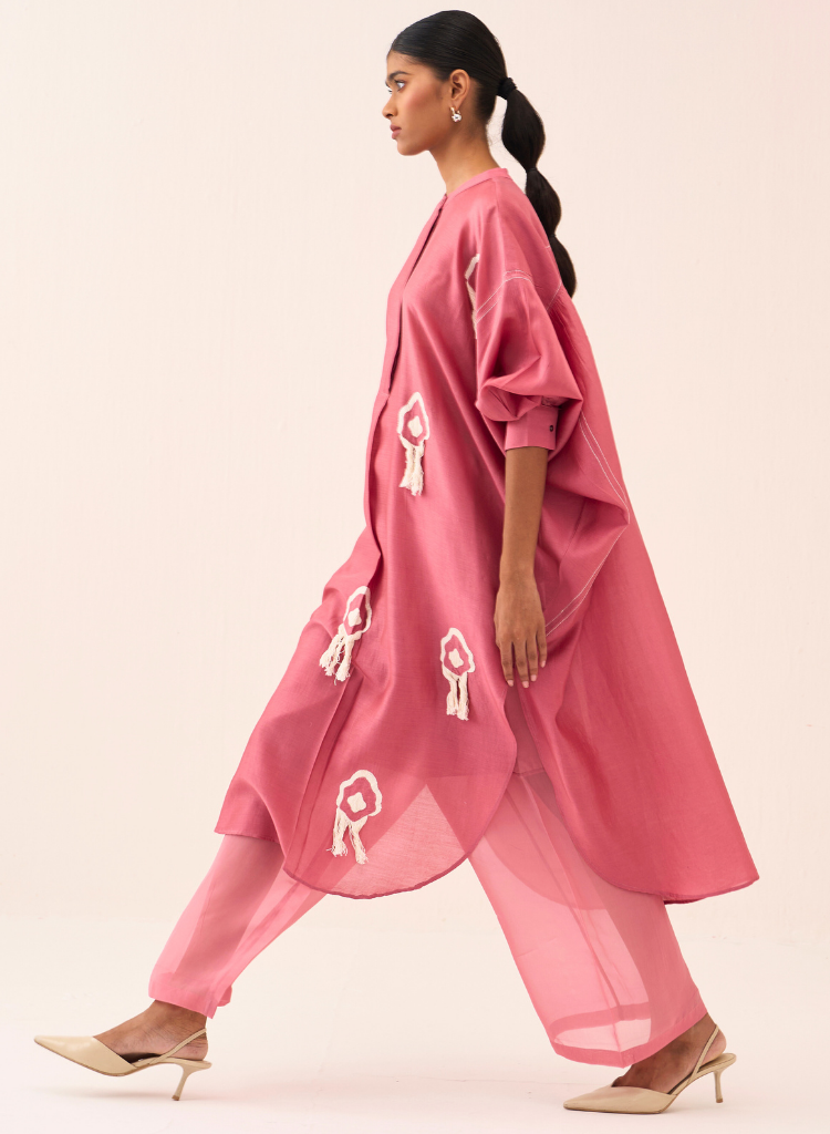 Fringe Bat Sleeve Shirt