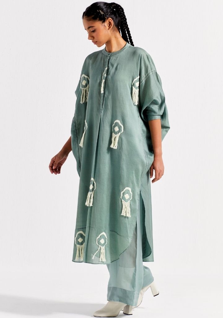 Fringe Bat Sleeve Set