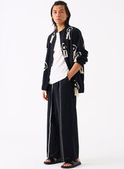 Fringe Bomber Jacket