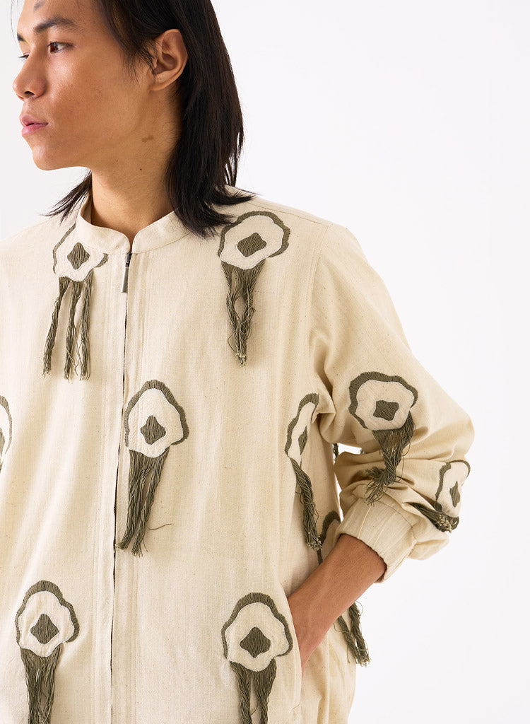 Fringe Bomber Jacket