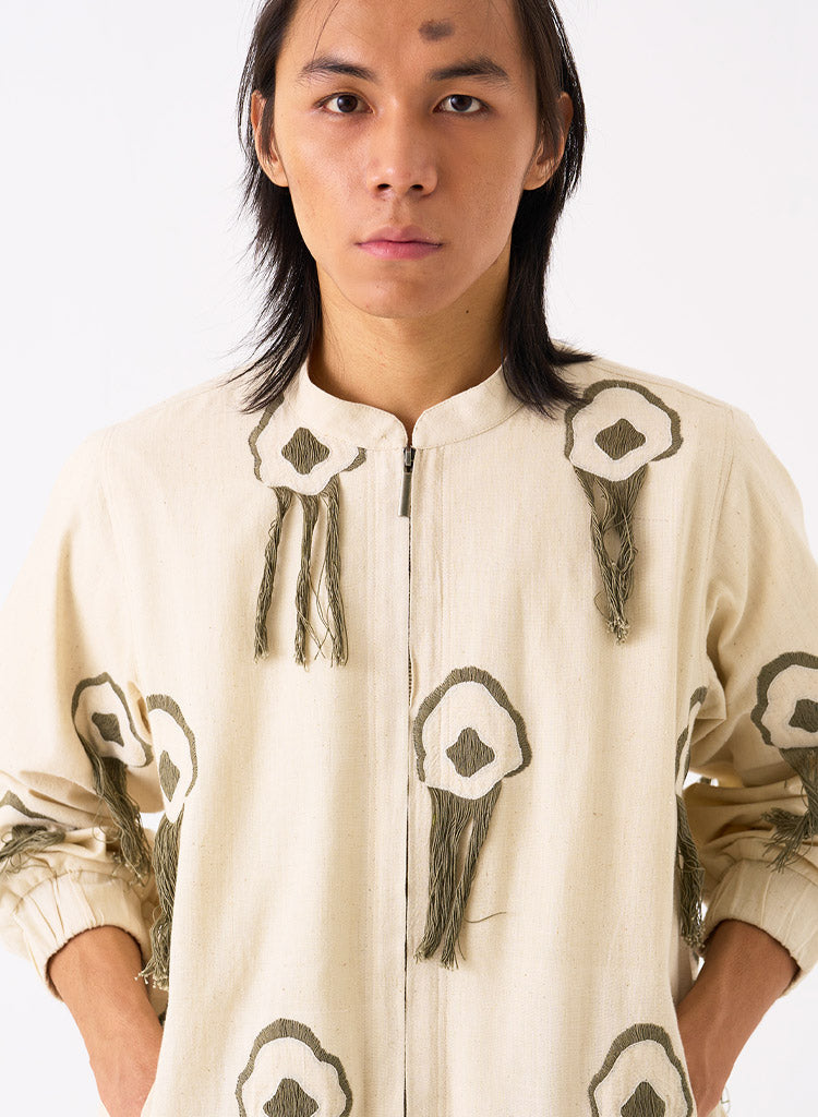 Fringe Bomber Jacket