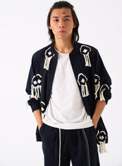 Fringe Bomber Jacket Set