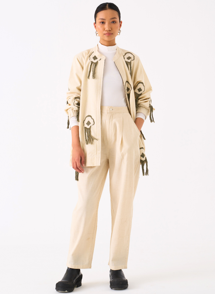 Fringe Bomber Jacket