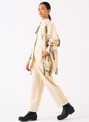 Fringe Bomber Jacket