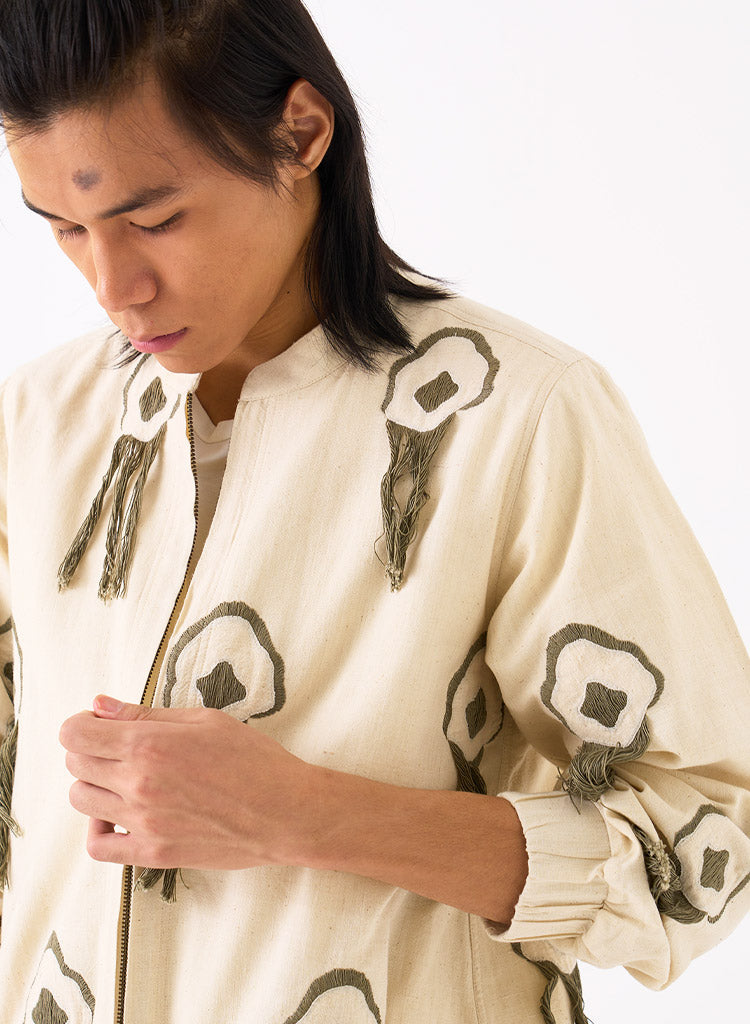 Fringe Bomber Jacket