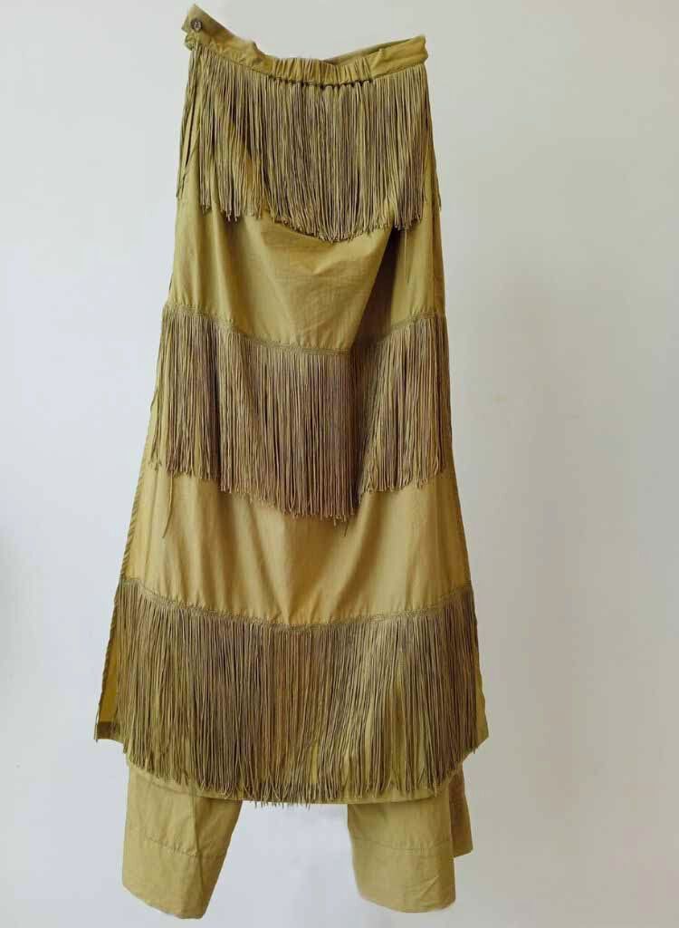 Fringe Skirt Pants