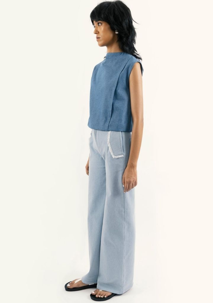 Fringed Pocket Pants