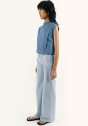 Fringed Pocket Pants