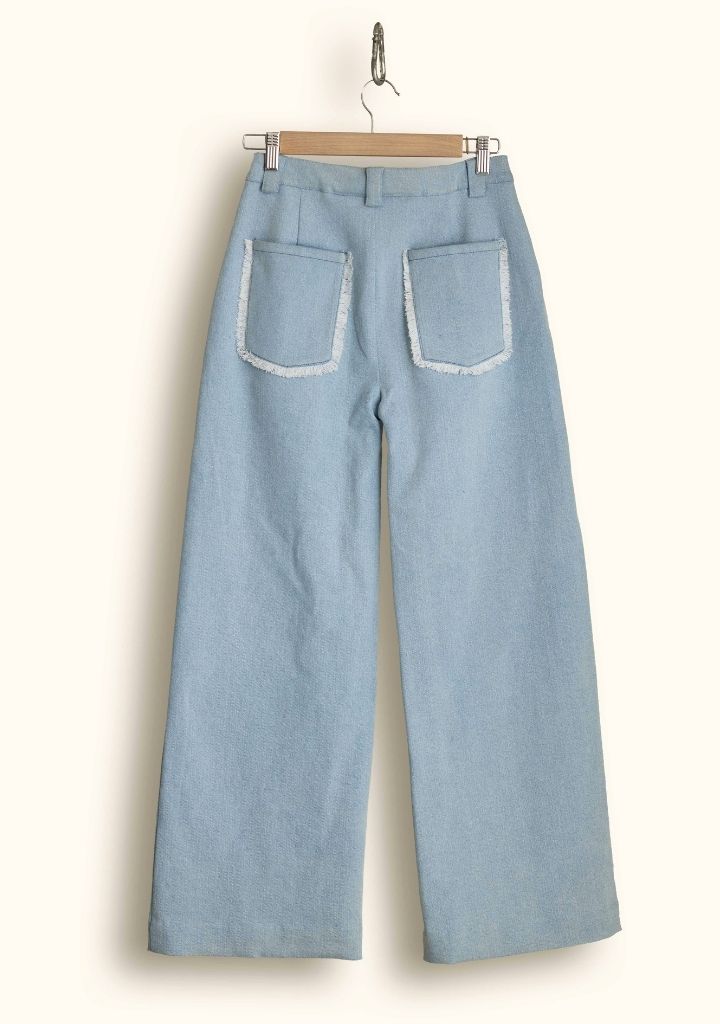 Fringed Pocket Pants