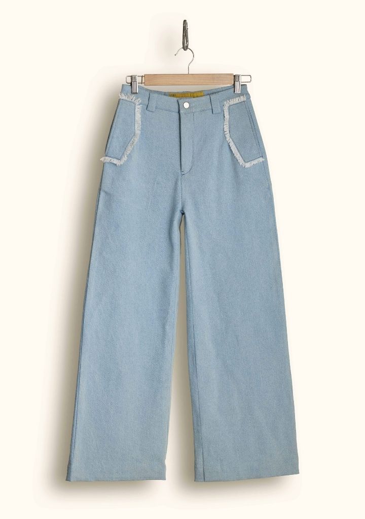 Fringed Pocket Pants