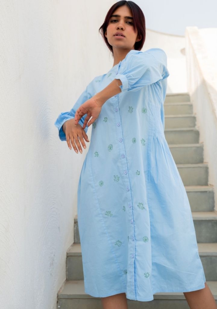 Frogs in a Pond Dress