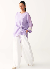 Front Drawstring Top