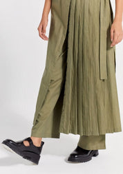 Front Pleat Jacket Set