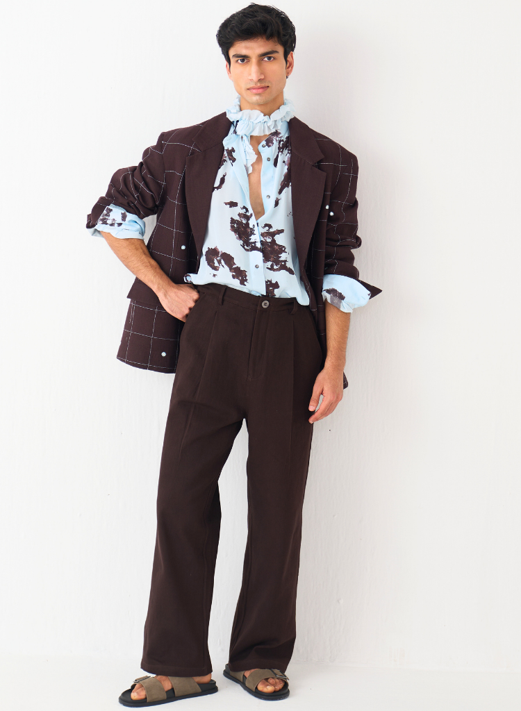 Front Pleat Pants