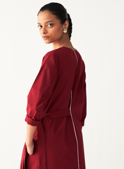Front Pleat Tunic