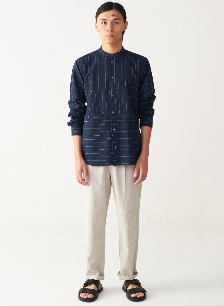 Front Pocket Shirt Set