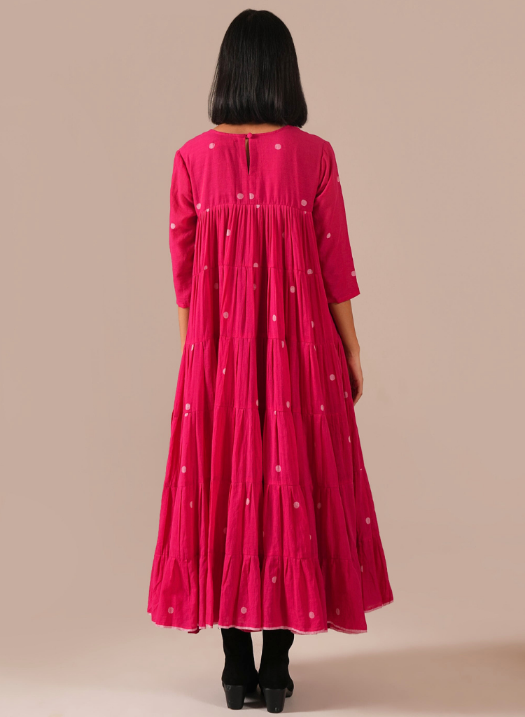 Fuchsia Halo Dress