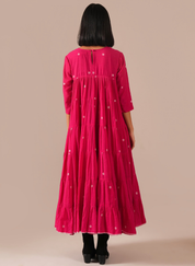 Fuchsia Halo Dress