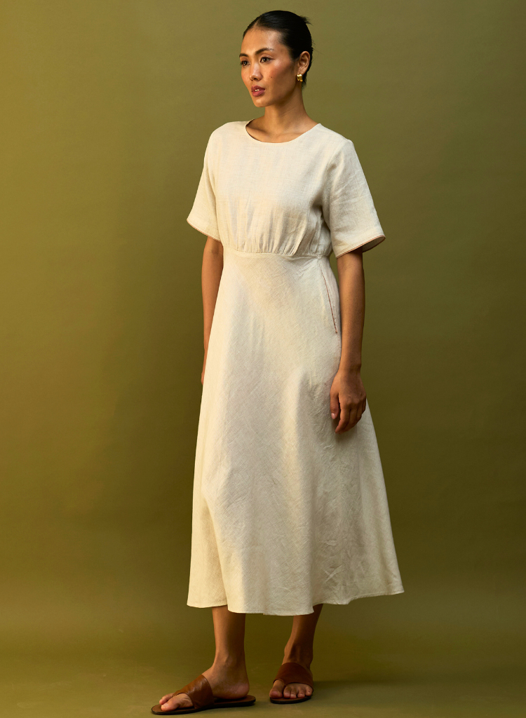 Fumi Bias Skirt Dress