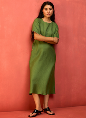 Fumi Bias Skirt Dress