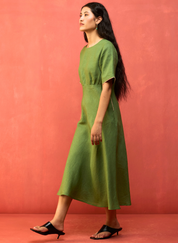 Fumi Bias Skirt Dress