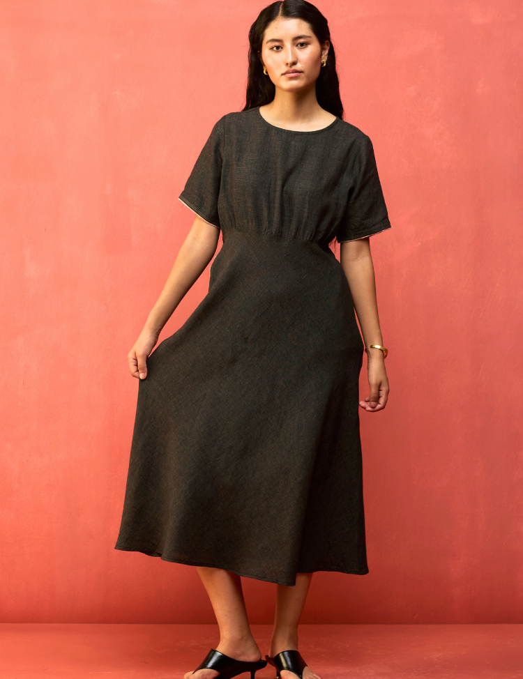 Fumi Bias Skirt Dress