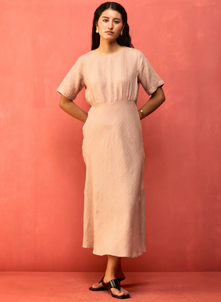 Fumi Bias Skirt Dress