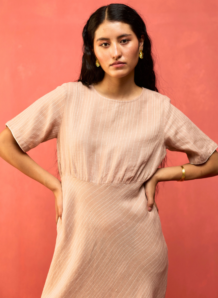 Fumi Bias Skirt Dress