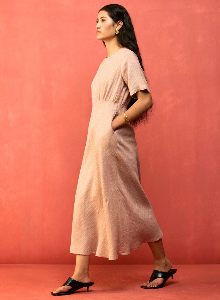 Fumi Bias Skirt Dress