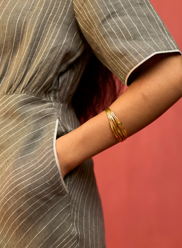 Fumi Bias Skirt Dress