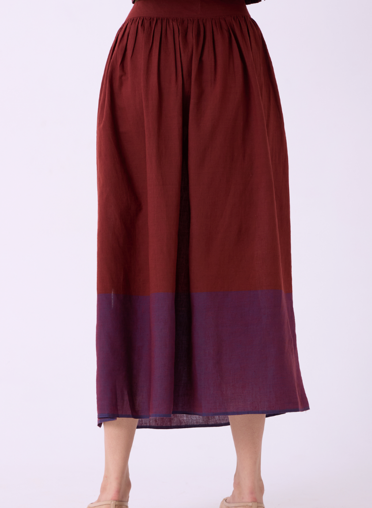 Fuwari Colourblocked Skirt